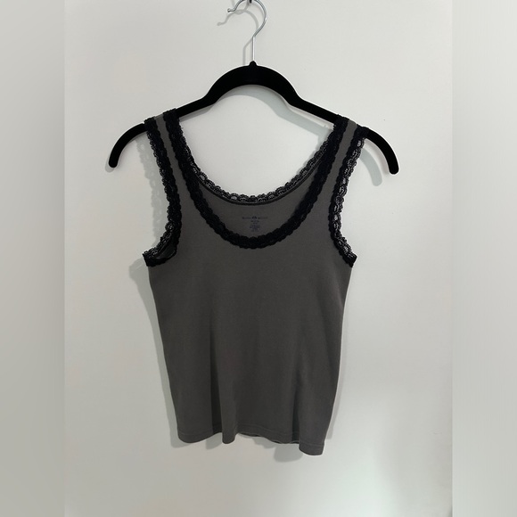 Brandy Melville Ronnie lace long tank top xs/s - Picture 3 of 5